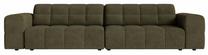 Sofa Cosmopolitan Design Chicago Chenille Eden 12, alyvuogių žalia sp., 102 x 252 cm x 78 cm