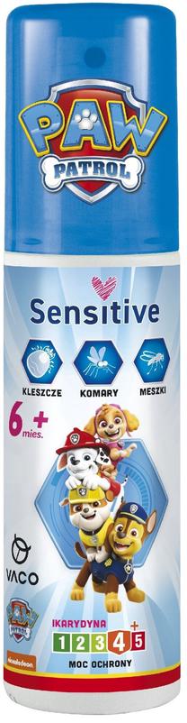 Atbaidīšanas līdzeklis Vaco Paw Patrol Sensitive, 90 ml