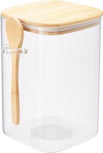 Lielapjoma produktu konteiners WMF Zuni, 1.15 l, caurspīdīga krās./brūna krās.