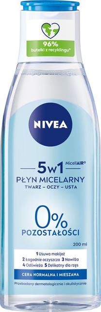 Micelārais ūdens Nivea MicellAIR® Skin Breathe, 200 ml