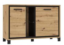 Komoda Forte Trondheim TDHK232L-C773, ruda sp., 81.3 cm x 120.4 cm x 41.5 cm