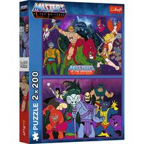 Пазл 2in1 Trefl Masters Of The Universe By The Power Of Grayskull!, 27.5 см x 41 см, 400 шт., многоцветный