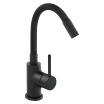 Смеситель для раковины Ferro Linus BLX2FBBL, черный цв.