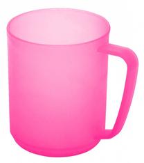 Krūzīte Plast Team, rozā krās., 0.00035 l