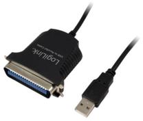 Adapteris Logilink USB A male, Cent36, 1.5 m, juoda sp.