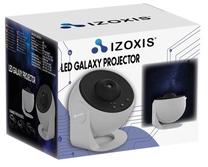 Sieninis ir lubų projektorius Izoxis Galaxy 24941, balta sp.