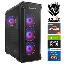 Стационарный компьютер Intop Ryzen 5 7600X, 4 TB, DDR5 32 GB, SSD+HDD 2 TB 2 TB, Nvidia GeForce RTX 5070 12 GB GDDR7, Windows 11 Pro