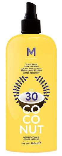 Stiprinantis įdegį aliejus Mediterraneo Sun Coconut Suntan Dark Tanning SPF30, 200 ml