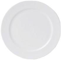 Šķīvis Quality Ceramic Impress, Ø 31 cm, balta krās.