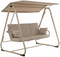 Lauko sūpynės Patio Tivoli D048-05FB, smėlio sp., 229 cm x 146 cm x 190 cm