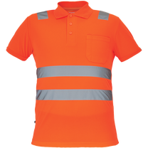 Darba krekls vīriešu Cerva Jaen HV, oranža krās., XXXXL izmērs
