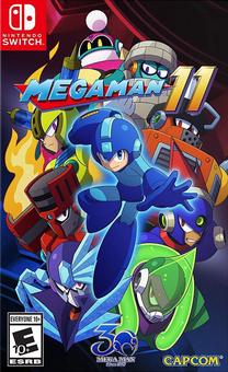 Nintendo Switch žaidimas Capcom Mega Man 11, anglų