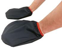 Treniruočių pirštinės Gymstick Sliding Gloves, juoda sp./raudona sp., Universalus