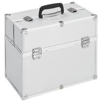 Lagaminas kosmetikai VLX Aluminium 91832, sidabro sp., 37 x 24 x 35 cm