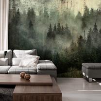 Fototapete Artgeist Misty Beauty Of The Forest, 175 cm x 250 cm