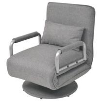 Sofa-lova VLX 10453208, šviesiai pilka sp., 75 x 60 cm x 80 cm