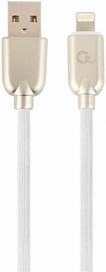 Провод Gembird USB To Lightning Premium USB 2.0, Apple Lightning, 2 м, белый цв.