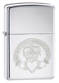 Šķiltava Zippo Lighter 24460, sudraba krās.
