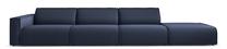 Lauko sofa Calme Jardin Maui CAL_4SOR_153_F1_MAUI5, tamsiai mėlyna sp., 91 cm x 384 cm x 69 cm
