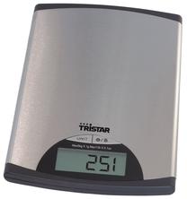 Elektroninės virtuvinės svarstyklės Tristar KW-2435, nerūdijančiojo plieno sp.