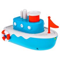 Игрушка для ванны, игрушечный корабль Jokomisiada Moving ZA5603, синий цв.