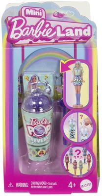 Lelle- figūriņa Mattel Barbie BarbieLand Pop Reveal JCR22, 3.8 cm, (krāsa/dizains tiek izvēlēts nejauši)