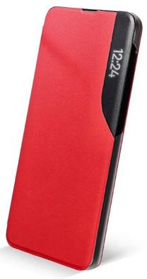 Чехол для телефона Blun Smart View Premium Matt for Xiaomi Redmi Note 10 / Redmi Note 10s, красный цв., Xiaomi
