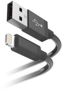 Laidas Hama 183339, USB/Apple Lightning, 150 cm, juoda sp.