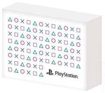 Lampa Paladone PlayStation Shape Lamp, balta krās.