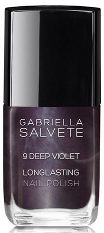 Nagų lakas Gabriella Salvete, 9 deep violet sp., 11 ml
