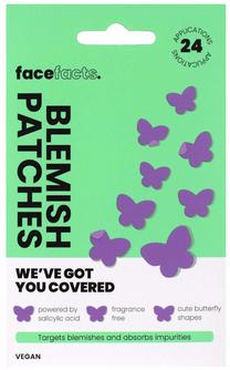 Средство для ухода за лицом Face Facts Blemish Patches - Butterflies, 24 шт.