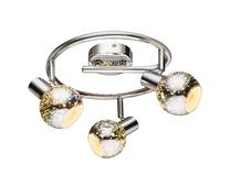 Šviestuvas lubų Globo Koby, E14, 3 x 40 W