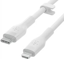 Kabelis Belkin BoostCharge USB-A for Lightning, 1x USB Type-C/1 x Lightning, 300 cm, balta sp., 15 W