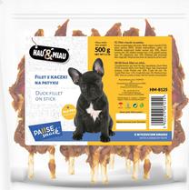 Gardums suņiem Hau&Miau Snack HM-8125, pīles gaļa, 0.5 kg