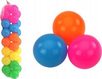 Набор шариков для бассейна Lean Toys, 7 см x 7 см, 30 шт, многоцветный