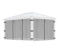 Prekė su pažeista pakuote. Tinklelis nuo vabzdžių Canopia Dallas Netting Set 500 cm, tamsiai pilka sp.