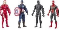 Комплект Hasbro Marvel Avengers Titan Hero Series E5863, 30 см, 4 шт., многоцветный