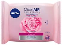 Mitrās salvetes sejai Nivea MicellAIR Skin Breathe