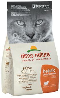 Sausas kačių maistas Almo Nature Holistic Maintenance With Fresh Oily Fish, žuvis, 0.4 kg