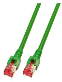 Сетевой кабель EFB RJ-45, RJ-45, 3 м, зеленый цв.