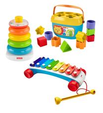 Lavinimo žaislas Mattel Fisher Price Develops Classic Infant Trio, įvairių spalvų