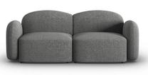 Sofa Micadoni Home Blair, pilka sp., 194 x 87 cm x 80 cm