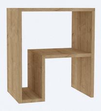 Žurnalinis staliukas Kalune Design Yepa, ąžuolo sp., 30 cm x 52 cm x 45 cm