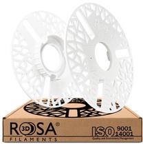 3D spausdintuvo eksploatacinė medžiaga, daugkartiniai ričių šonai Rosa3D, balta sp.