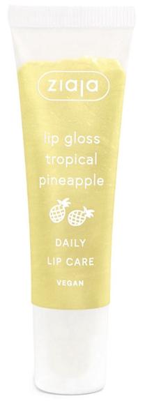 Lūpų balzamas Ziaja Tropical Pineapple, 12 ml, -