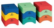 Балансные блоки Eduplay CreativeStone, 11 см, многоцветный, 9 шт.