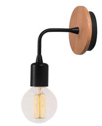 Valgusti seinale Opviq Dartini MR-735 527ABY3151, E27, 1 x 40 W, ilma katteta / must v.