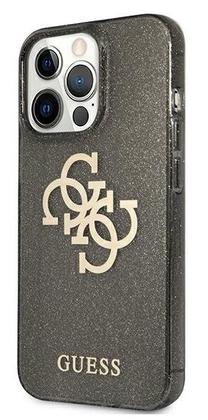 Telefono dėklas Guess 4G Logo Collection for iPhone 13 Pro, juoda sp., Apple