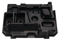 Įrankių dėžės įdėklas Makita Makpac Type 3, 37.8 cm x 28.5 cm x 8 cm, juoda sp.