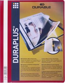 Aplankas Durable, A4 Raudona sp.